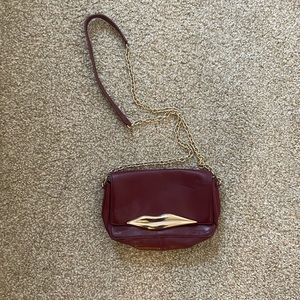 Diane Von Furstenberg Maroon Bag